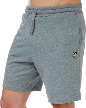 Lyle & Scott Mens Lyle And Scott Sweat Shorts in Grey