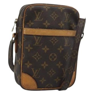 Louis Vuitton Pre-owned Monogram Canvas Shoulder Bag - Dames - Pre-owned - Bruin - Maat: ONE Size Leer