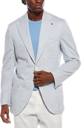 Isaia Linen-Blend Jacket