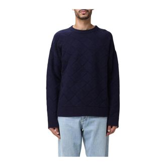 Bottega Veneta Quilted Knit Crewneck Jumper