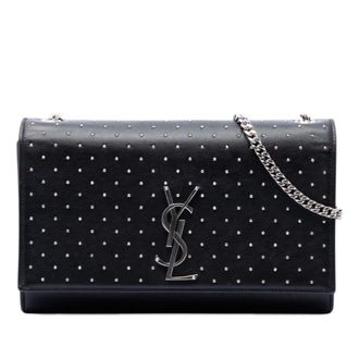 Saint Laurent Pre-owned Saint Laurent Medium Studded Calfskin Monogram Kate Crossbody Ladies 4G1FQ6TZ3A2QXJLJ