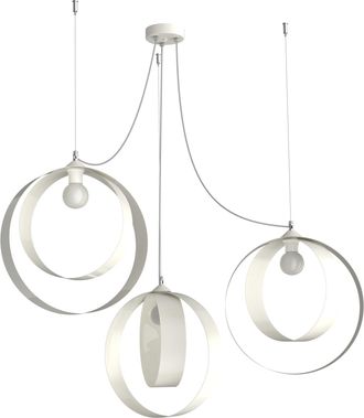 Lumicom Shell L&aacute;mpara De Techo 3 Luces Monocolor Brillo