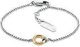 Calvin Klein Tweekleurige ring-schakelarmband