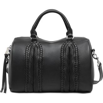 Aim&eacute;e All For Love Leather Satchel in Black at Nordstrom