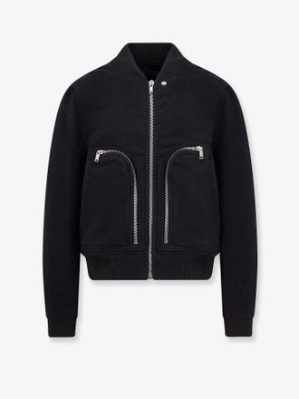 Rick Owens Bauhaus Flight virgin wool bomber - RICK OWENS - gender_Man