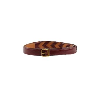 Herm&egrave;s Pre-owned Belts, female, Red, Size: ONE SIZE Pre-owned Leather Belt