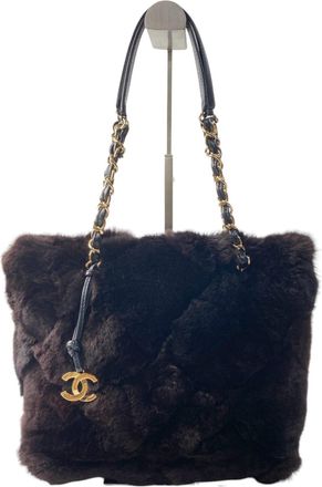 Chanel gold Lapin Leather Tote Bag (Pre-Owned)