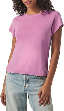 Splendid Faye Crewneck Tee in Raspberry Ice at Nordstrom Rack, Size X-Small