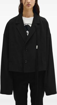 Ann Demeulemeester Giacca crop Ceres - Nero