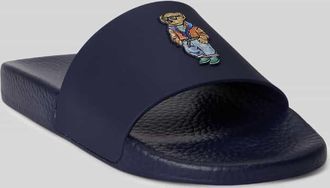 Polo Ralph Lauren Badeschuhe mit Polo Bear Print in Marine, Gr&ouml;&szlig;e 42