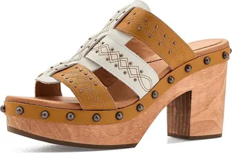 Dingo Chateau Womens Dress Sandals Plantain : 7.5 B - Medium, Leather