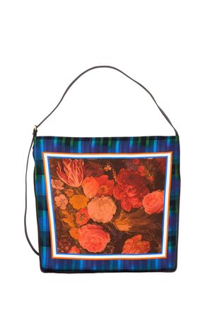 Dries Van Noten Scarf Printed Viscose Shoulder Bag