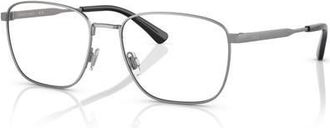 Polo Ralph Lauren 56mm Rectangle optical glasses in Grey at Nordstrom