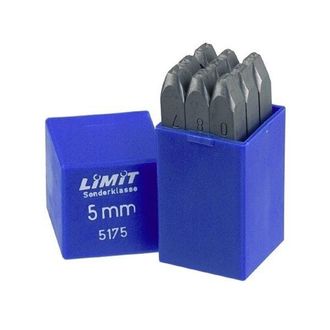Limit Punzones De N&uacute;meros Para Acero Y Metal. Altura De N&uacute;meros 12 Mm. Mango Cuadrado 14mm Limit 17330804