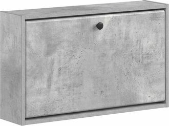 vidaXL Armario De Zapatos Montado En La Pared Breda 71 X 17 X 43 Cm Vidaxl