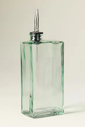 Anthropologie Rectangular Glass Oil Cruet
