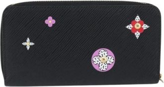 Louis Vuitton Pre-owned Leather Wallet - Dames - Vintage Accessoires - Veelkleurig - ONE Size - Leer - Vintage