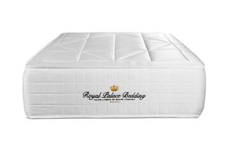 Royal Palace Bedding Colch&oacute;n blanco con muelles ensacados y espuma viscoel&aacute;stica 105 x 190
