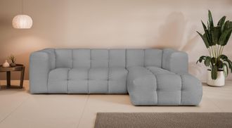 LeGer Home by Lena Gercke Ecksofa »TALISHA L-Form Designersofa, moderne Steppung, B/T/H: 276/178/75 cm« aufwendig gepolstert, hoher Sitzkomfort