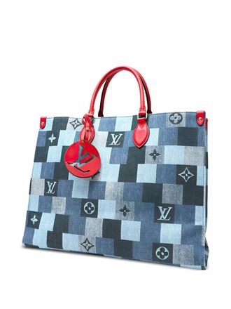 Louis Vuitton Borsa shopper Onthego Pre-owned - Blu