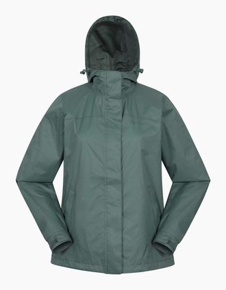 Mountain Warehouse Womens Mountain Warehouse Womens/Ladies Torrent Waterproof Jacket - Green - Size: 10
