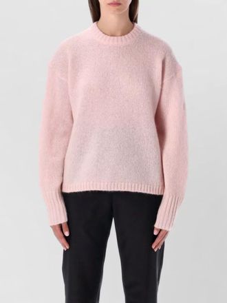 By Malene Birger crew neck wool mohair knit sweater