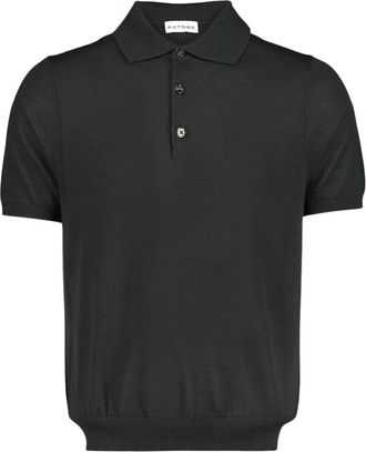 Autore Maglia Aberg - Heren - Polos - Zwart - XL - Wol - Tops