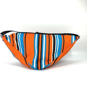 Prada Orange Cloth Shoulder Bag (Pre-Owned)
