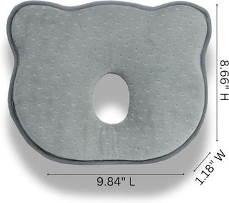 OEM Almohada Infantil De Espuma Viscoel&aacute;stica Y Algod&oacute;n, Peque&ntilde;a Y C&oacute;moda, Ideal Para Las Siestas, Proporciona Apoyo Para El Cuello Y La Cabeza