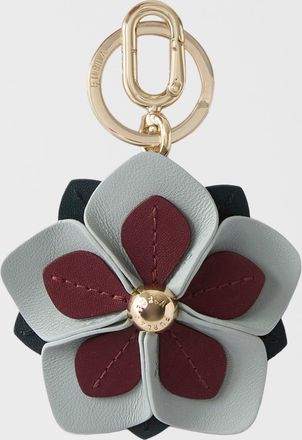 Furla Allegra Portachiavi Toni Nebbia Gray Blu Pelle Nappa + Pelle Di Vitello Sidney Donna