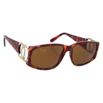 Chanel Occhiali da sole Pre-owned - - Pre-owned - Donna - Marrone - ONE SIZE