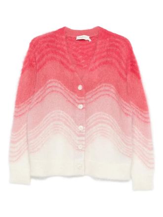 Zimmermann Rebellion Wave cardigan - Pink