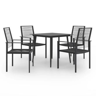 vidaXL Juego De Comedor De Jard&iacute;n 5 Piezas Vidaxl