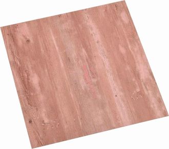 vidaXL Tablones De Suelo Autoadhesivos Rojo 30,5 X 30,5 Cm 20 Uds. Pvc Vidaxl