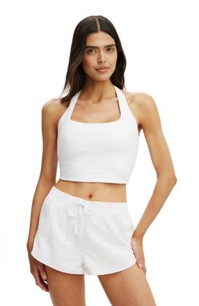 Cotton On Womens Active Ultra Soft T-Bar Tank in White at Nordstrom, Size Xx-Small