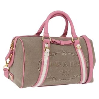 Prada Pre-owned Vintage Hand Bag - Dames - Pre-owned - Veelkleurig - Maat: ONE Size Leer