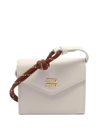 クラッチバッグ MIU MIU Woman Clutch White 5BK004 2AIX F0009 miu MIUMIU ミュウミュウ ショルダーバッグ 5NI007 AEFX
