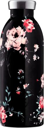 24 Bottles Borraccia a fiori 500ML - Nero