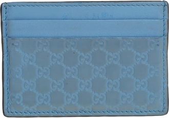 Gucci Portacarte MicroGuccissima - Blu