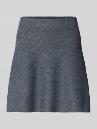 Only Regular Fit Mini-Rock mit elastischem Bund Modell AMA LIFE in Mittelgrau Melange, Gr&ouml;&szlig;e L