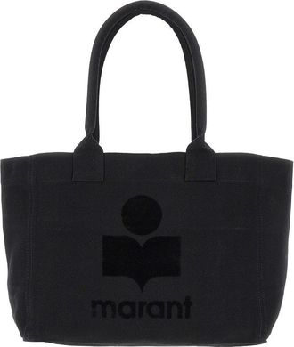 Isabel Marant Yenky Zipped canvas tote bag Woman One Size