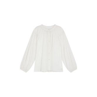 des petit hauts Blouse met lange mouwen, maokraag RENEE