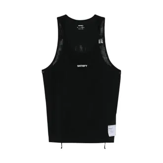 SATISFY Running Tops, male, Black, Size: S T-shirt