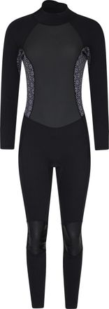 Mountain Warehouse Dames/Dames Bedrukt Volledig Wetsuit (Zwart)