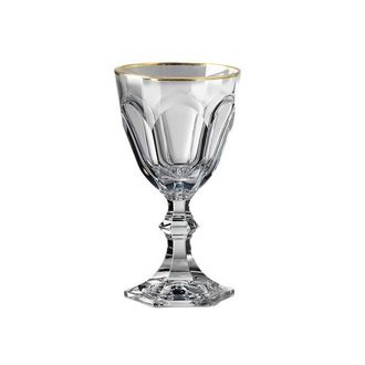 Mario Luca Giusti Dolce Vita Wine Set Of 6 in Clear/gold at Nordstrom