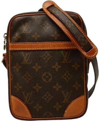 Louis Vuitton Pre-owned Vintage Schoudertas - Dames - Vintage Schoudertas - Bruin - ONE Size - Leer - Vintage