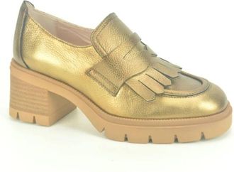 Hispanitas Brons Moccassin Sport. DH 4cm - Dames - Pumps - Bruin - 36 EU - Schoenen