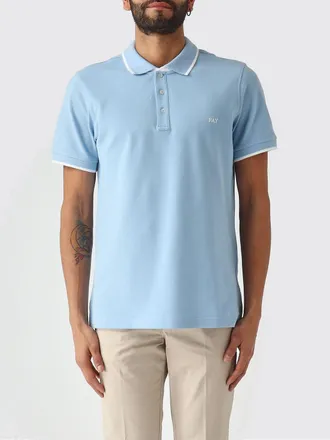 Fay Basic Cotton Polo Shirt