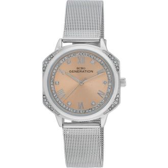 BCBGeneration Soho 3 Bracelet Watch in Silver at Nordstrom Rack