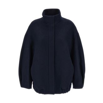Dries Van Noten Voles Jacket - Jackets - Mujer - Azul - S